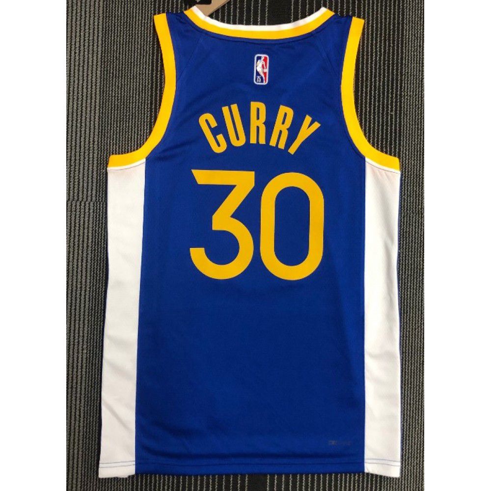 Men's Golden State Warriors Stephen Curry #30 Royal 21/22 Swingman Jersey -Icon Edition-Pro Kit Vault | Brand New 26/27 Sports Jerseys